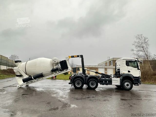 Mixer MAN TGS 33.480 MAN TGS 33.480 6x4 Euro6e Abroller +...