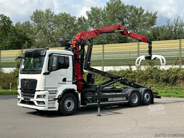 Hakenarmsystem MAN TGS 26.480 MAN TGS 26.480 6x2 Abrollkipper + Kr...