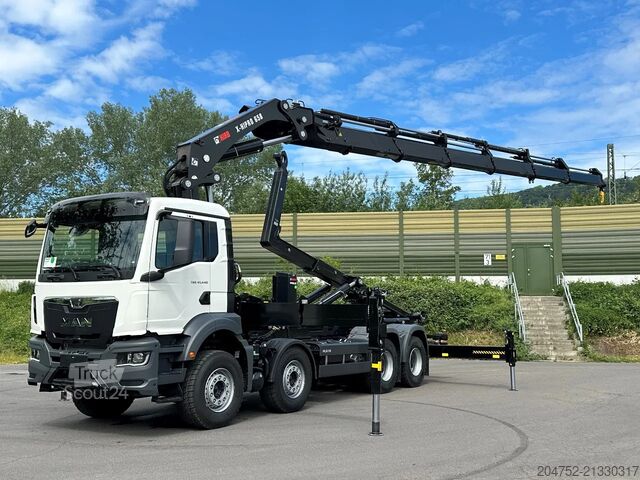 Hakenarmsystem MAN TGS 41.440 MAN TGS 41.440 8x4 Abrollkipper + Kr...