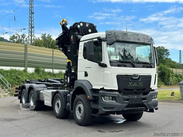 Hakenarmsystem MAN TGS 41.440 MAN TGS 41.440 8x4 Abrollkipper + Kr...