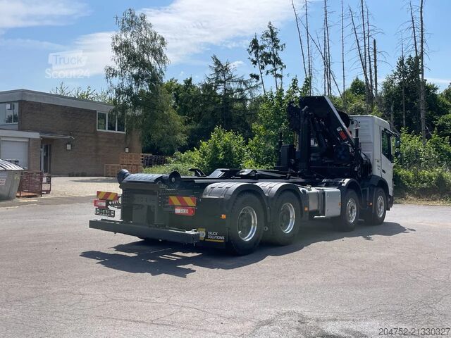 Hakenarmsystem Volvo FMX 500 Volvo FMX 500 8x4 Abrollkipper + Kran H...