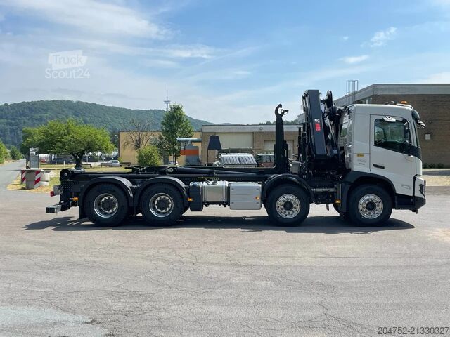 Hakenarmsystem Volvo FMX 500 Volvo FMX 500 8x4 Abrollkipper + Kran H...