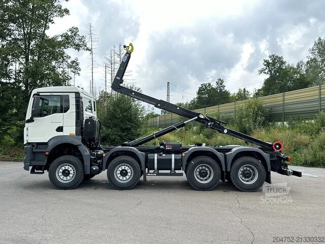 Hakenarmsystem MAN TGS 35.480 MAN TGS 35.480 8x4 Euro6e Hiab MultL...