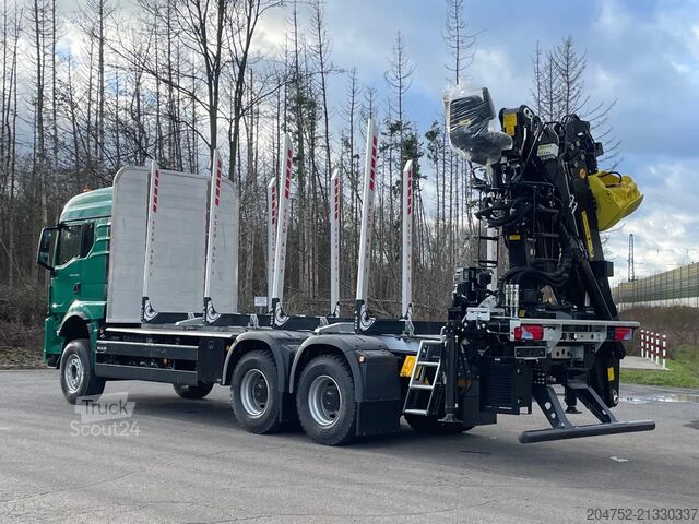 Holztransporter MAN TGS 33.510 MAN TGS 33.510 6X4 BB Euro6e LogLift...
