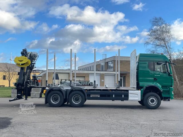 Holztransporter MAN TGS 33.510 MAN TGS 33.510 6X4 BB Euro6e LogLift...