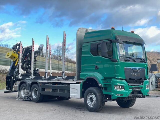 Holztransporter MAN TGS 33.510 MAN TGS 33.510 6X4 BB Euro6e LogLift...