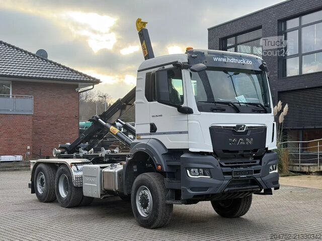 Система крюкових кронштейнів MAN TGS 28.440 MAN TGS 28.440 6x4-4 Lenke Achse Hyv...