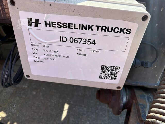 Containertransport Floor NCH/Haak Containeraanhanger NEW APK/TUV 6-2027!