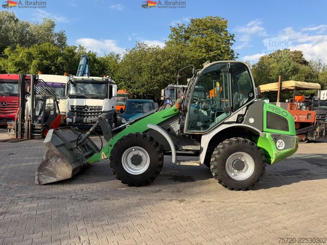 Pyöräkuormaaja Kramer 950 Allrad Schnellwechsler Gabel Schaufel