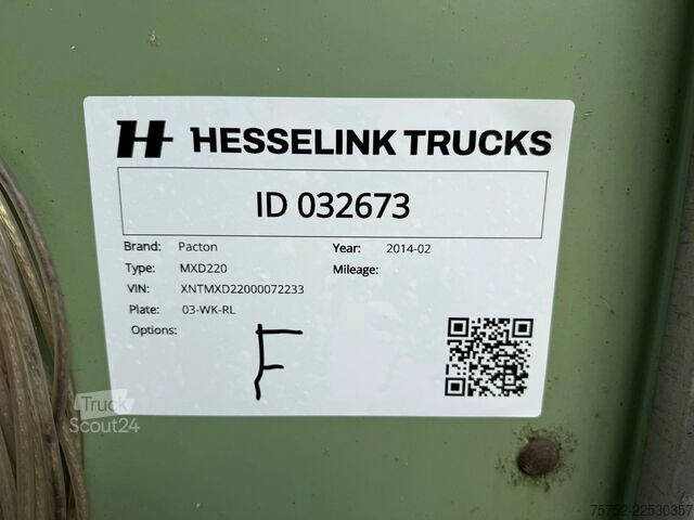 Transport de volume DAF CF 370 Mega Volume Combi Dhollandia 2000KG Pact...