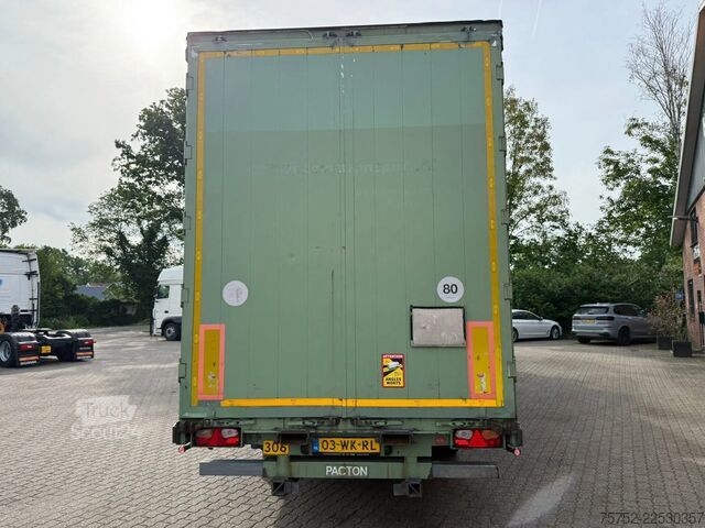 Tilavuuskuljetus DAF CF 370 Mega Volume Combi Dhollandia 2000KG Pact...