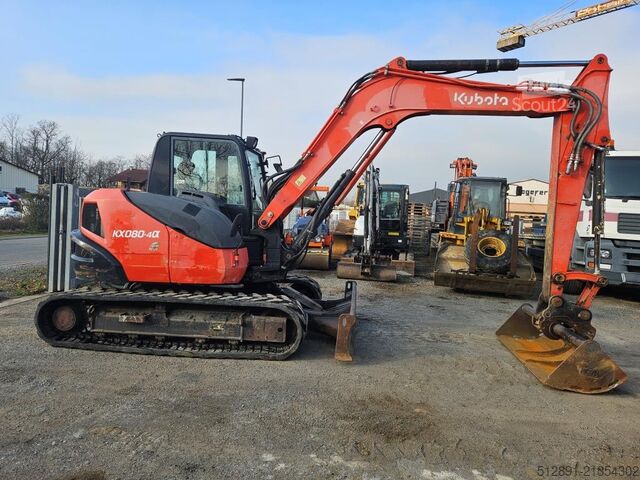 Mini ekskavatör KUBOTA KX 080-4