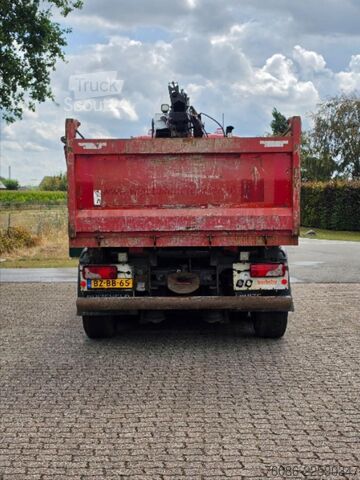 Kipper mit Kran Scania G 400 B 8X4*4 TRIPLE!! KRAAN/KIPPER!!  NL TRUCK!