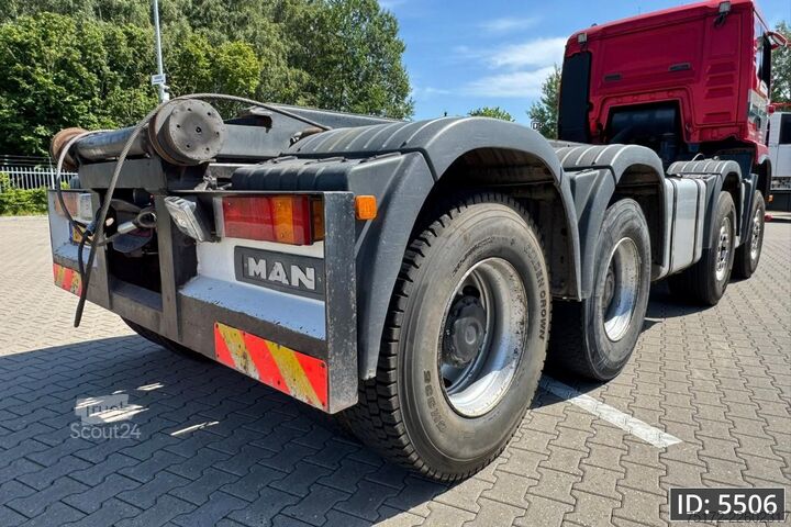 Transport av containrar MAN TGA 37.480 Day Cab, Euro 3, NCH System / 8x4 / ...