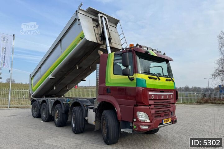 Avfallsbil Ginaf X6 5350 Day Cab, Euro 6, 10x6 / Asfaltkipper / ...