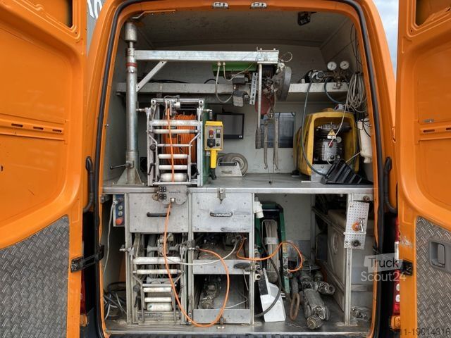 Korotettu pakettiauto MERCEDES-BENZ 315 CDI Kamerawagen| PC-Setup*Standklima*RFK*AHK