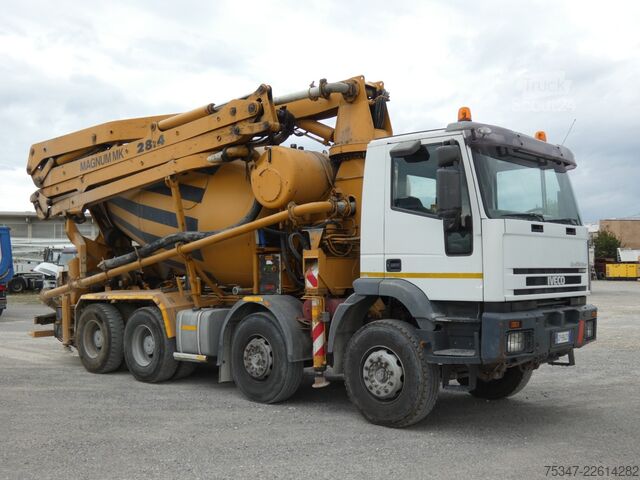 شاحنة مضخة خرسانة Iveco EUROTRAKKER 410E44H