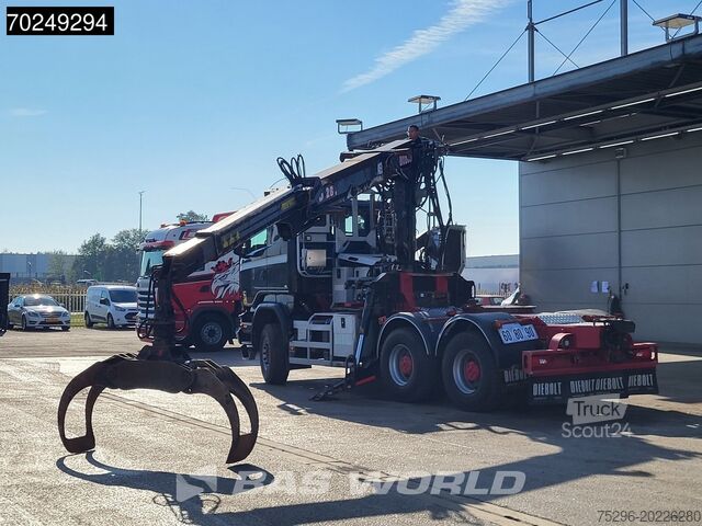 Standard-SZM Scania R580 6X4 Holz Kran Diebolt D28 Full-Steel