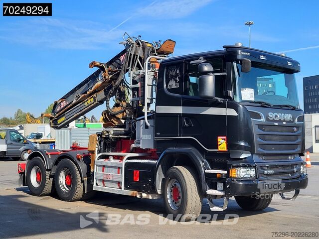 Standard-SZM Scania R580 6X4 Holz Kran Diebolt D28 Full-Steel