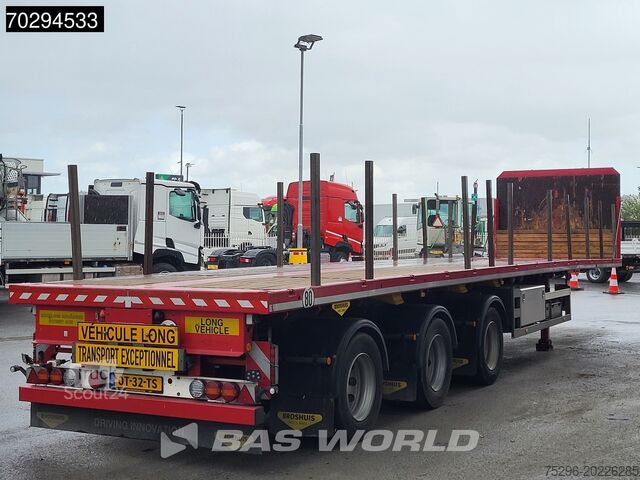 Tieflader Broshuis 3A 2xExtendable 1196-2736 cm 3xgestuurd