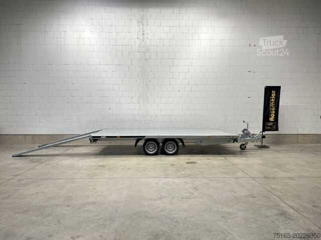 Autotransporter Anhänger Martz GT Plateau 450/2 S 3T Alu Plattformanhänger