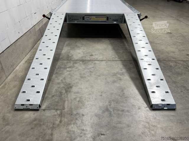 Autotransporter Anhänger Martz GT Plateau 450/2 S 3T Alu Plattformanhänger