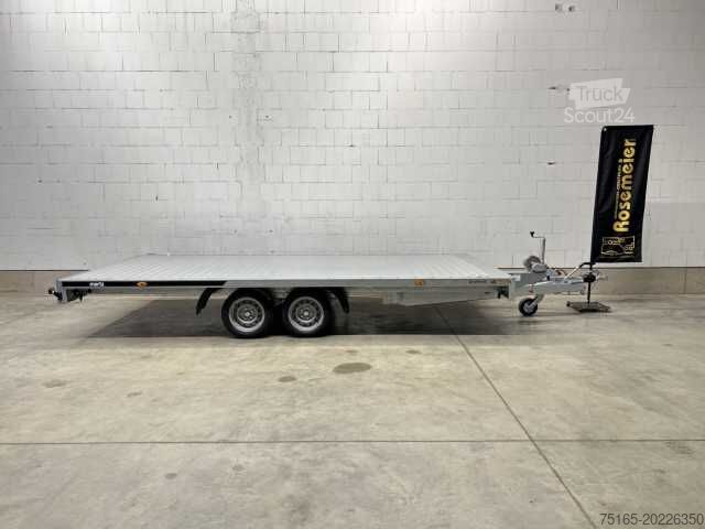 Autotransporter Anhänger Martz GT Plateau 450/2 S 3T Alu Plattformanhänger