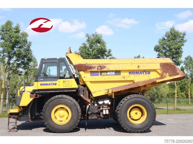 Самоскид Komatsu HD405 -8E0 | 77 TON | GOOD TIRES