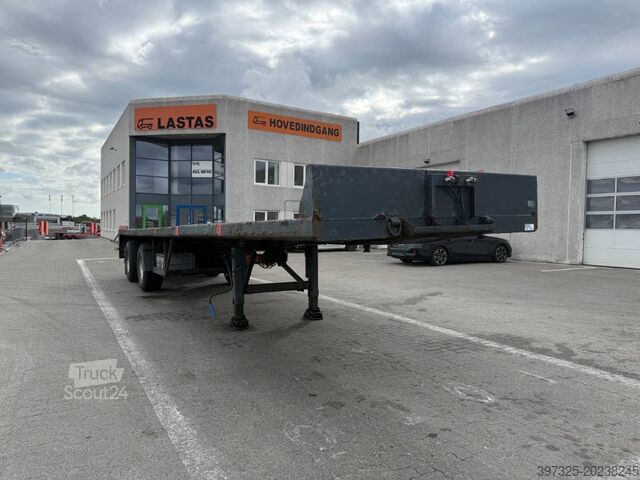 Rimorchio della piattaforma Broshuis Flatbed / Flachbettauflieger / Ladtrailer