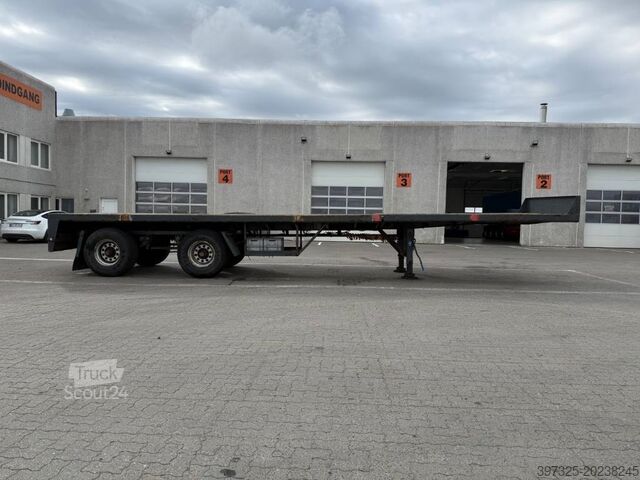Platformos priekaba Broshuis Flatbed / Flachbettauflieger / Ladtrailer