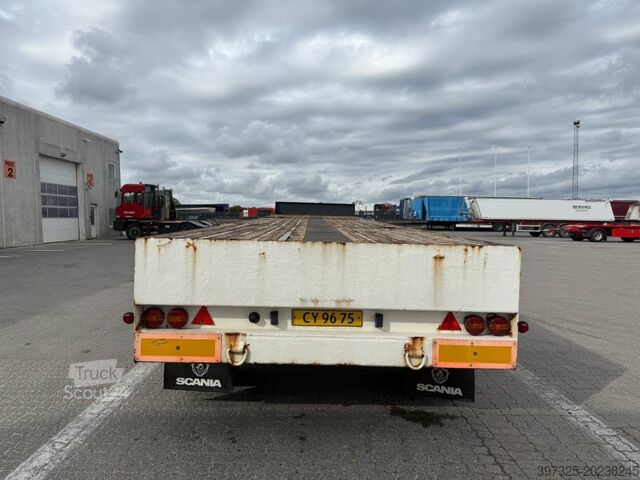 Platformos priekaba Broshuis Flatbed / Flachbettauflieger / Ladtrailer