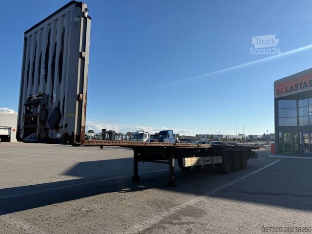 Remorca platformei Krone Flatbed / Flachbettauflieger / Ladtrailer