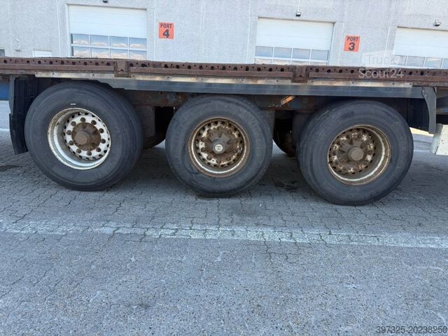 Platformos priekaba Krone Flatbed / Flachbettauflieger / Ladtrailer