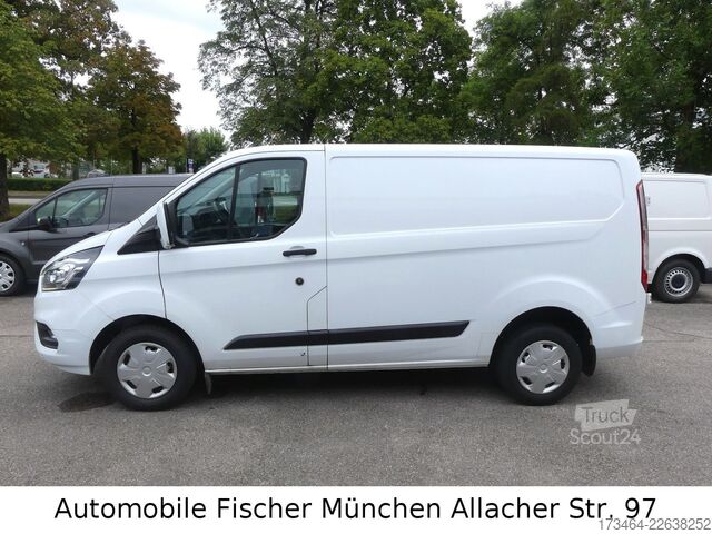 Fourgon tôlé FORD Transit Custom Kasten 280 L1 Holzboden Durchlade