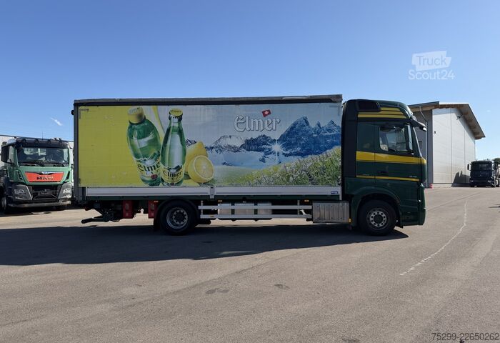 Autocarro con pianale e telone Mercedes-Benz Actros 1845 4x2 Plane/HB / Swiss-Vehicle