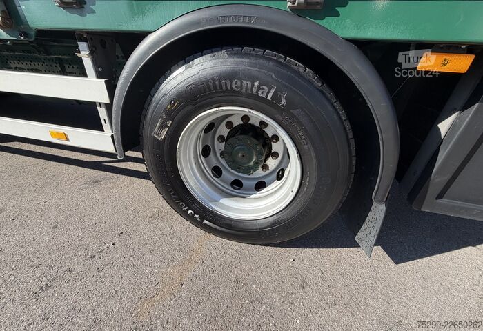 Autocarro con pianale e telone Mercedes-Benz Actros 1845 4x2 Plane/HB / Swiss-Vehicle
