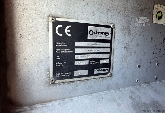 Autocompattatore Mercedes-Benz Econic 2635 6x2*4 Faun / Swiss-Vehicle