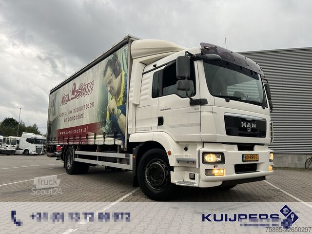 Posuvná plachta Man TGM 18.290 Euro 5 / 18 Ton / 552 dkm / Curtains...