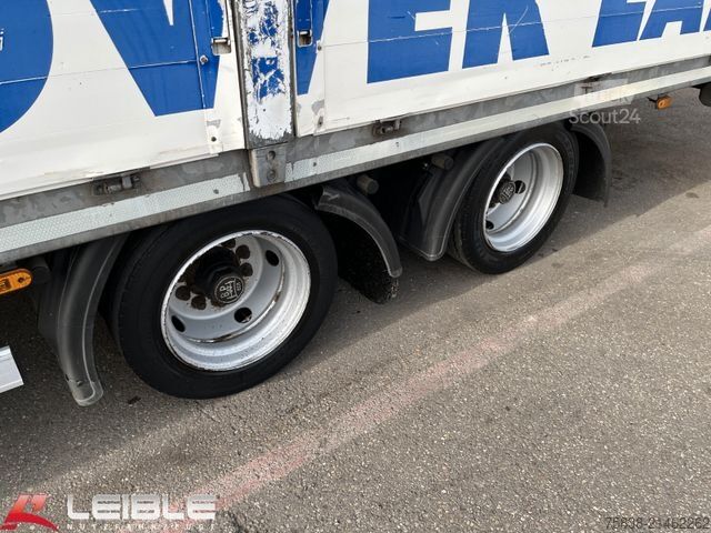 Atvērtā piekabe HUMBAUR HBTZ*13,6t Tandem Bordwand/Steckrungen/L: 7,30m