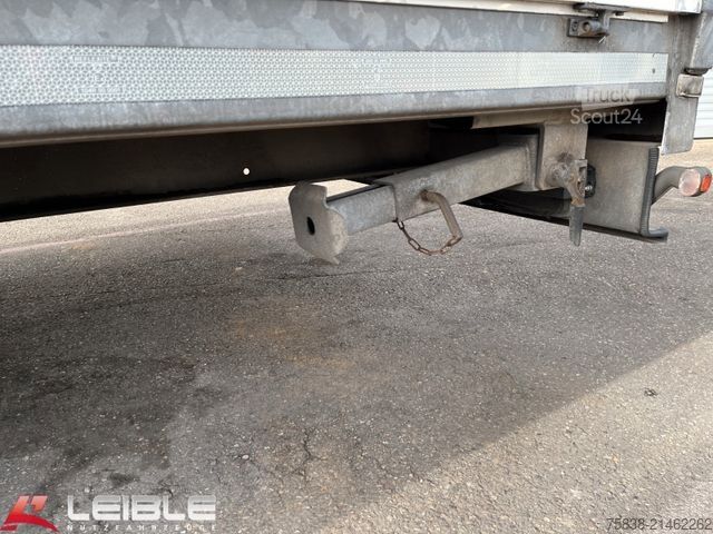 Atvērtā piekabe HUMBAUR HBTZ*13,6t Tandem Bordwand/Steckrungen/L: 7,30m