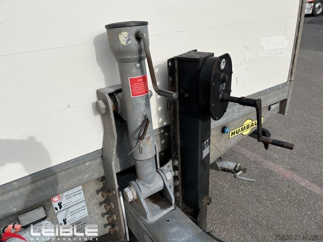 Atvērtā piekabe HUMBAUR HBTZ*13,6t Tandem Bordwand/Steckrungen/L: 7,30m