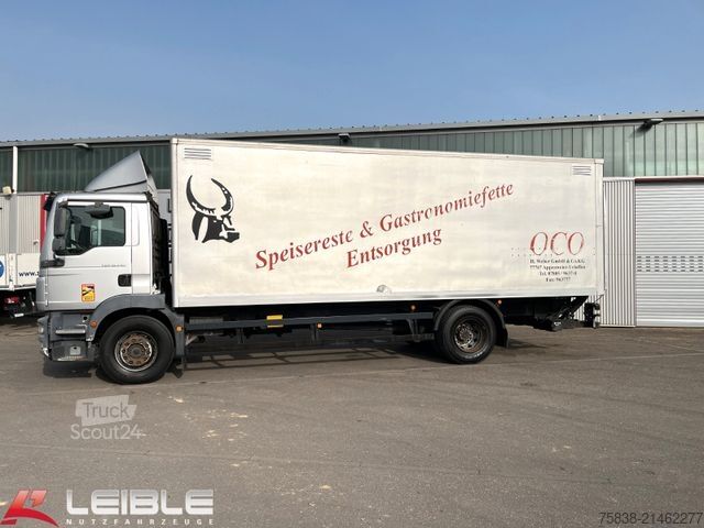 Camião de caixa fechada MAN TGM 18.290 4x2-4BL*Koffer*BÄR-LBW*Klimaautomatik
