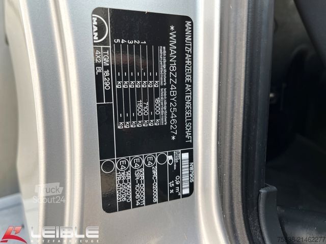 Camião de caixa fechada MAN TGM 18.290 4x2-4BL*Koffer*BÄR-LBW*Klimaautomatik