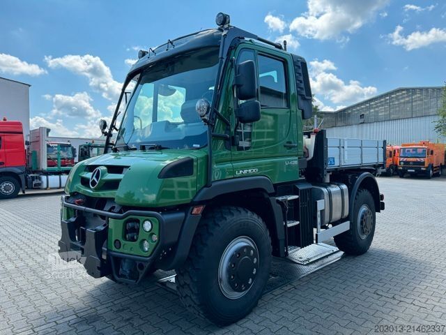 Kipper LKW UNIMOG U435 Kipper mit Reifendruckregelanlage