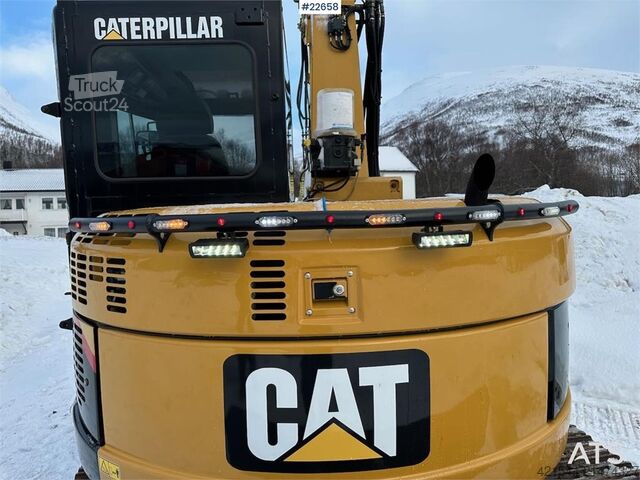 ķēžu ekskavators CAT 308D excavator w/ 2 buckets and tiltrotator. Newly