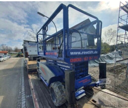 Nacelle à ciseaux Haulotte Compact 12 DX 12,06 m