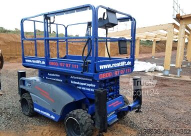 Nacelle à ciseaux Haulotte Compact 12 DX 12,06 m