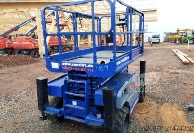 Nacelle à ciseaux Haulotte Compact 12 DX 12,06 m