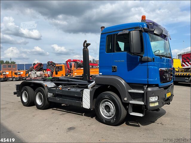 System för krokarm Man TGS 26.400 6x4 Manual Full Steel Just 327.817 km!