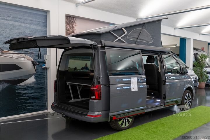 VW CALIFORNIA BEACH EDITION 4X4 MINI VAN UTAN TOALETT, BEGAGNAD VW CALIFORNIA BEACH EDITION 4X4